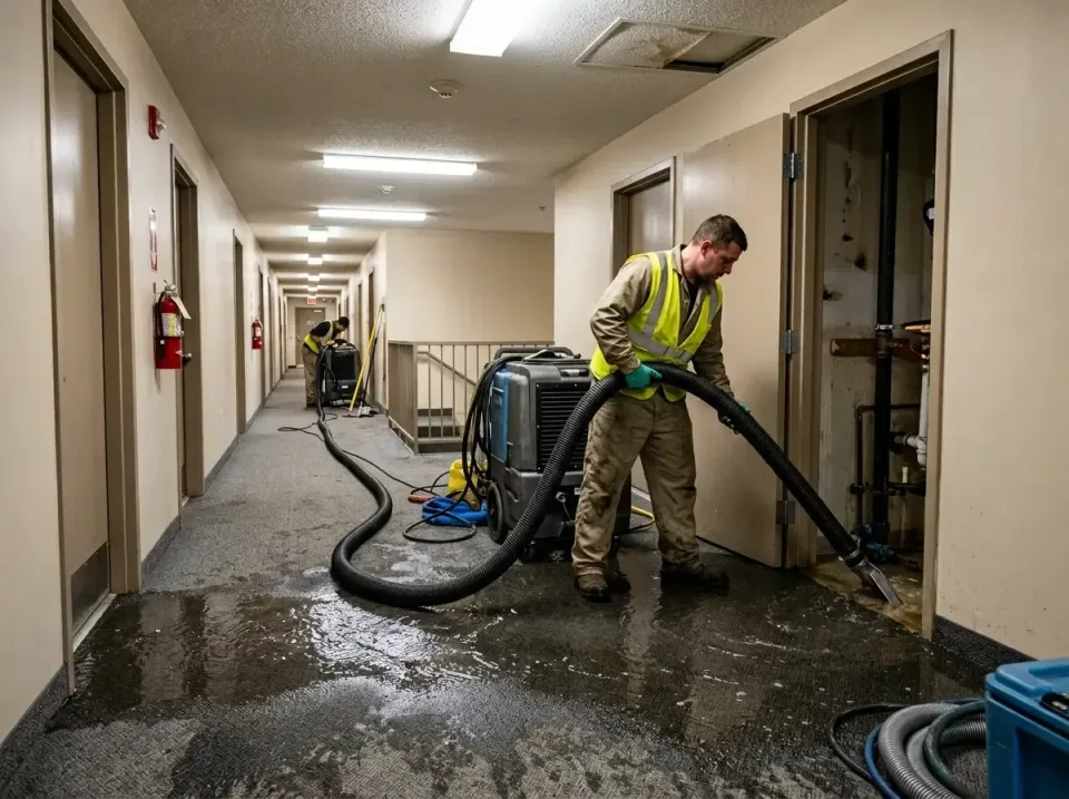 multi-unit-apartment-hallway-f-005 — frequently asked questions, Emergency Burst Pipe Water Extraction & Removal in Munford,…